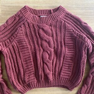 Lottie Moss (Pacsun) Cropped Sweater